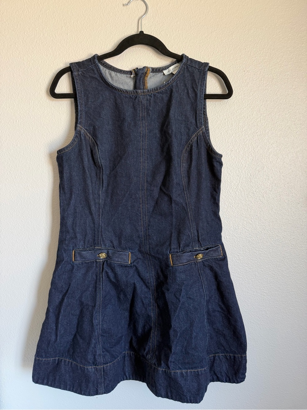 Free Assembly - Dark Blue Denim Dress